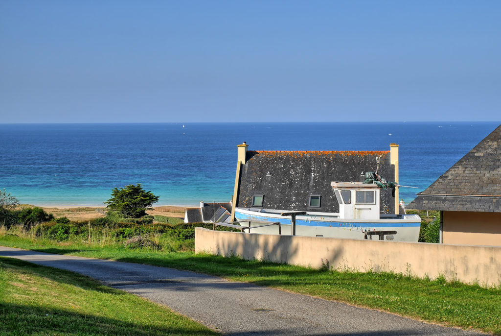 Descente vers la plage