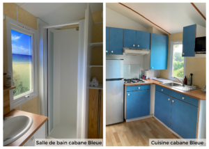 Salle de bain et cuisine Mobile-home