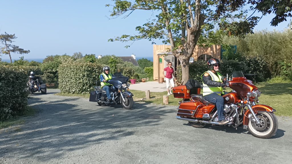 Parade des motos