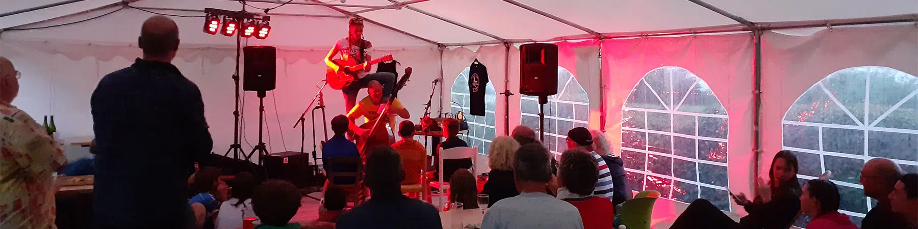 Soirée musicale camping
