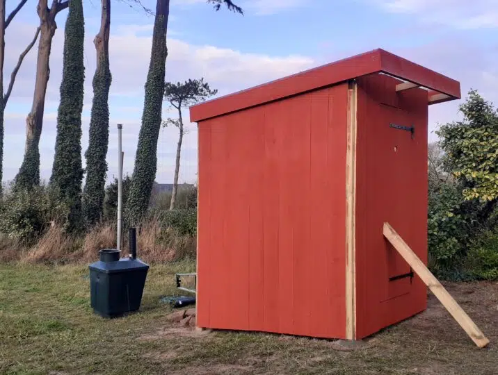 TOILETTES SECHES BIEN AVANCéS mi janvier